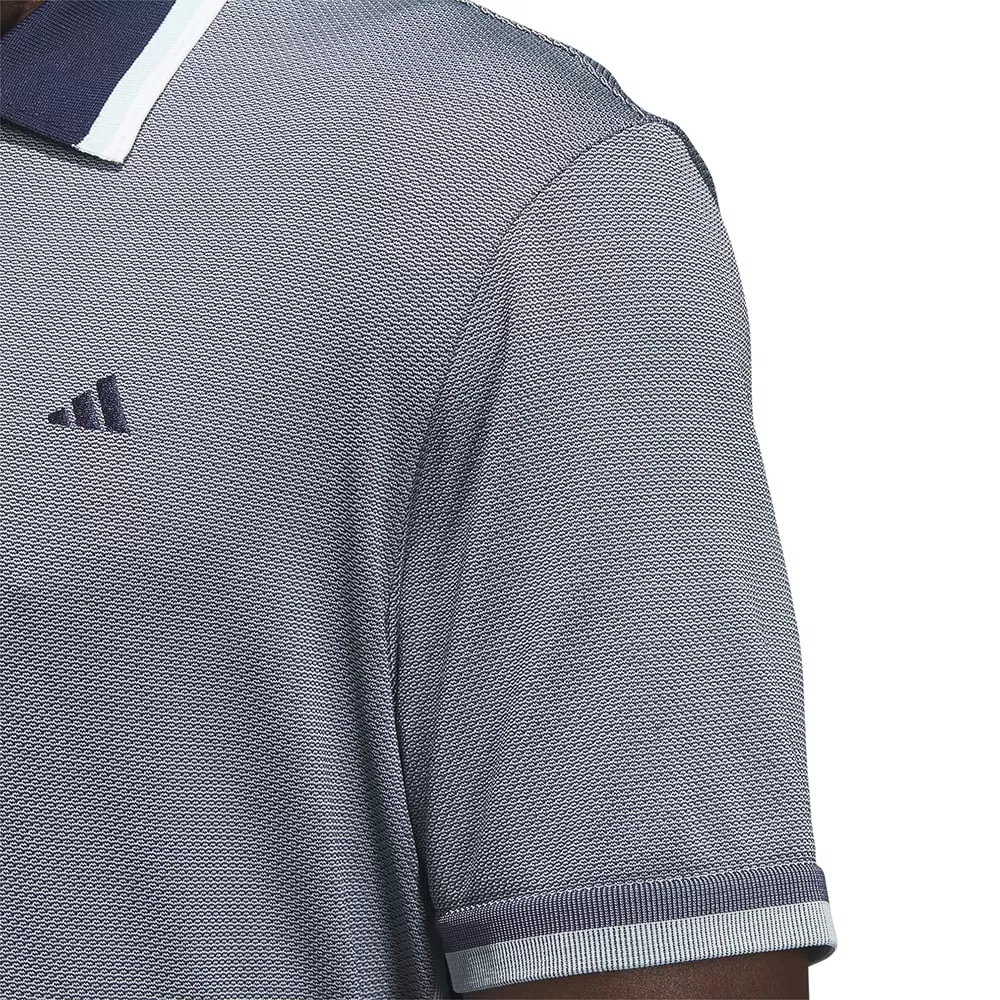 adidas Primeknit Polo Shirt - Collegiate Navy/Semi Flash Aqua