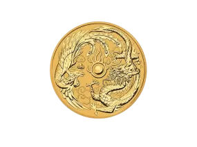 Australia 1 oz Dragon and Phoenix 2018 Gold