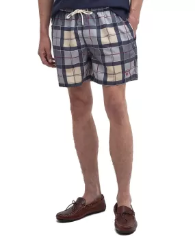 Barbour Mens 'Staple' Tartan Check Swim Shorts