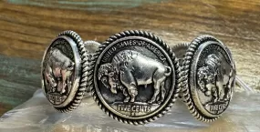 Buffalo Coin Bracelet