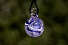 Dichroic Ball Pendant with Ash