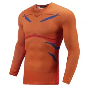 Digimon 'Greymon' Long Sleeve Compression Rash Guard