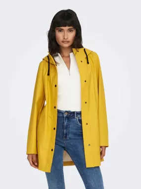 Ellen Raincoat - Yolk Yellow