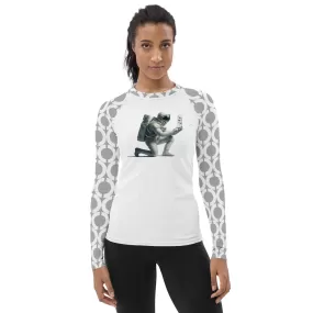 Friendship, The Final Frontier Women's Rash Guard