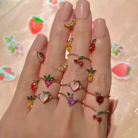 Fruit Family Rings