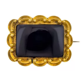 Georgian Mourning Brooch 1829