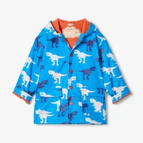 Hatley Giant T-Rex Colour Changing Raincoat