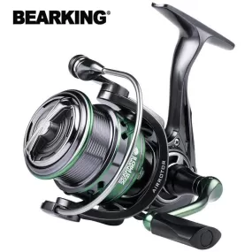 HJ series 7BB Stainless steel bearing 6.2:1 Fishing Reel  Drag System 17lbs Max Power Spinning Wheel Fishing Coil