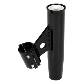 Lee's Clamp-On Rod Holder - Black Aluminum - Vertical Mount - Fits 2.375 O.D. Pipe [RA5005BK]