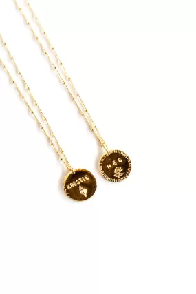 Meg Custom Coin Necklace