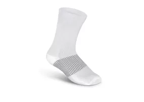 Mid-Calf Compression Socks - 18-25 mmHg - White