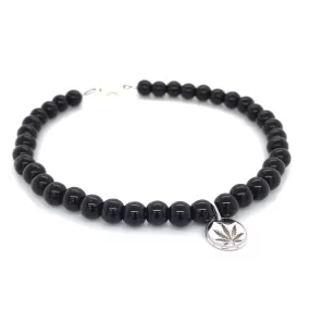 Onyx Ankle Bracelet