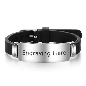 Personalized Custom Name Engrave ID Bracelets