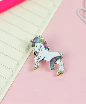 PRANCING UNICORN PIN