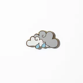 Rain Cloud Enamel Pin