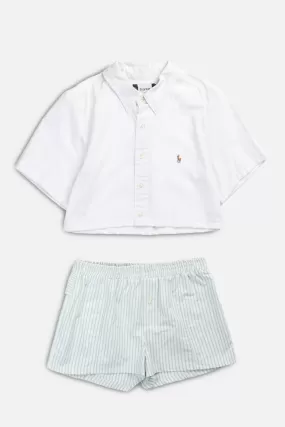 Rework Oxford Shorts Set - S