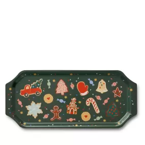 RIFLE PAPER CO. | Vintage-Inspired Christmas Cookies Serving Tray