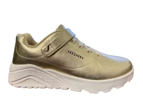 Skechers Uno Lite Chrome Steps girls' sneakers 310453L/GLD gold