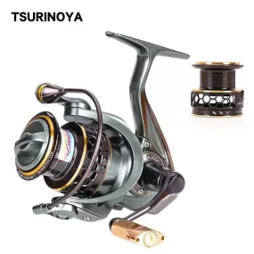 Spool Spinning Fishing Reel JAGUAR 1000 2000 3000 185G 6KG Max Carbon Drag Carp Saltwater Reel Bass Pike Wheel