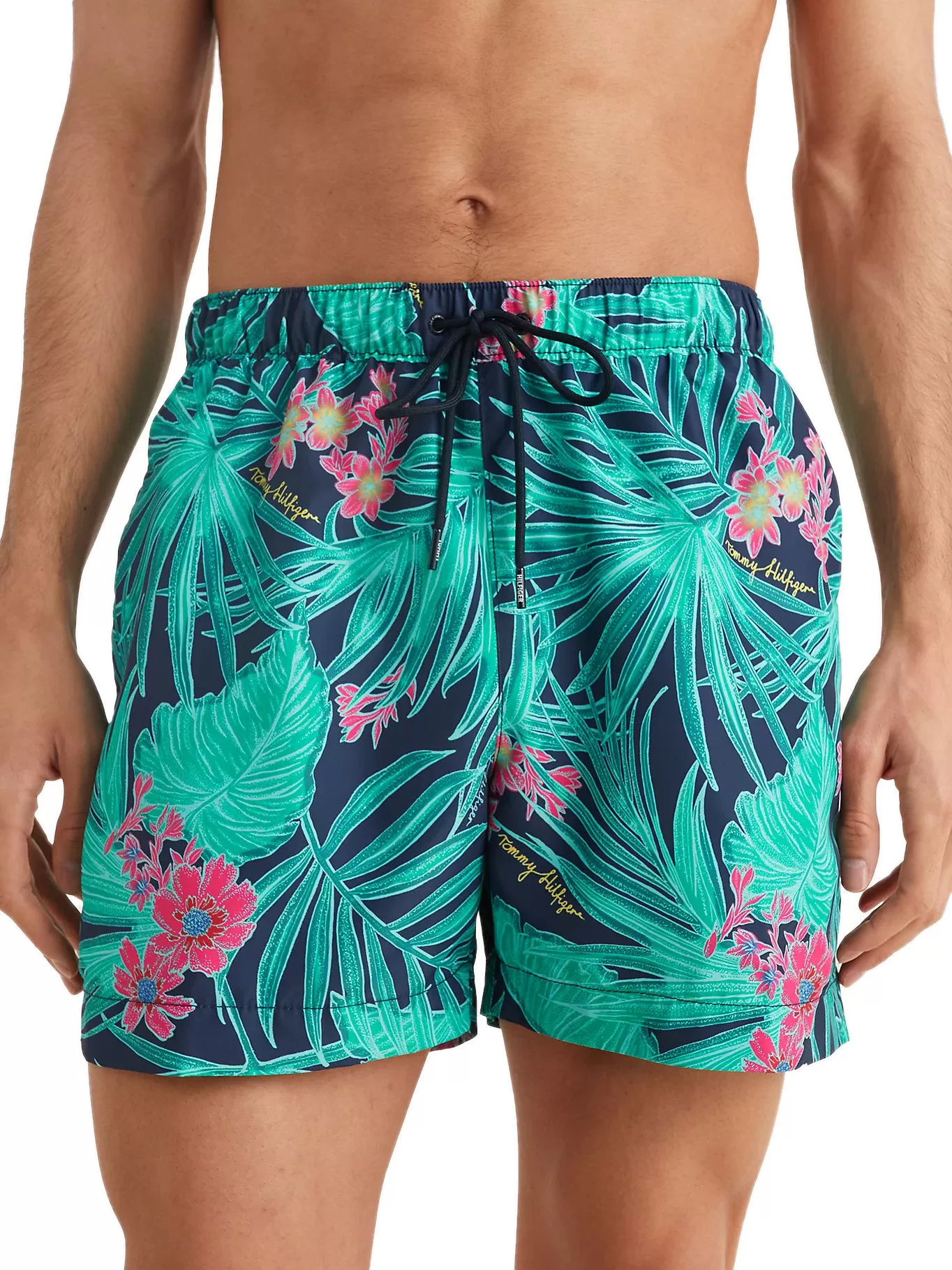 Tommy Hilfiger Mens 'Essential' Floral Print Swim Shorts