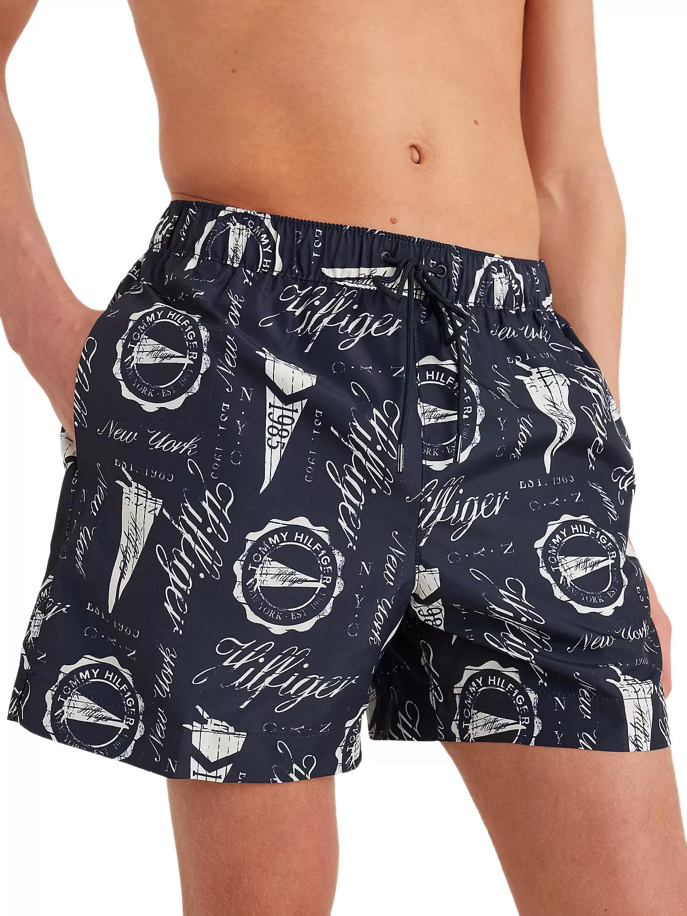 Tommy Hilfiger Mens 'Essential' Floral Print Swim Shorts