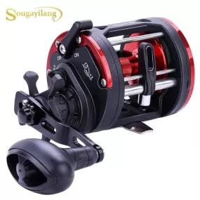 Trolling Drum Fishing Reels DTR-30 Left/Right Hand 3 1BB Trolling Drum Fishing Reel  Max Drag 28kg Pesca