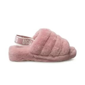 UGG Fluff Yeah Slide Pink Dawn Sandals - Women's