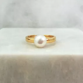 White Pearl Maxi Ring