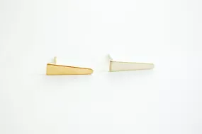 Wholesale 14K Gold Filled Spike Post Earrings- Simple Everyday Earrings, Minimalist earrings, spike stud earrings, triangle stud earrings, Bar Studs