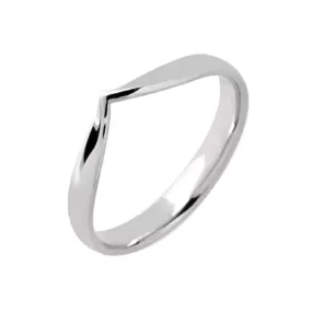 Wishbone V Shape Wedding Band